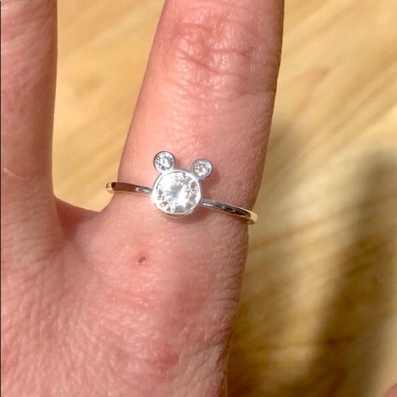 Buy2 get1 free Mickey Mouse cubic zirconia ring